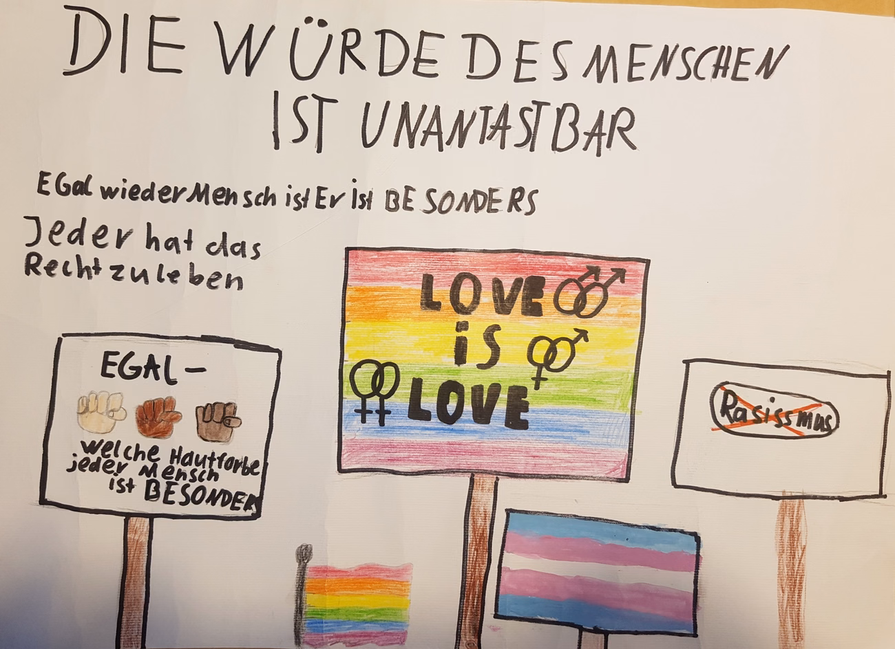 Die Würde des Menschen ist unantastbar!